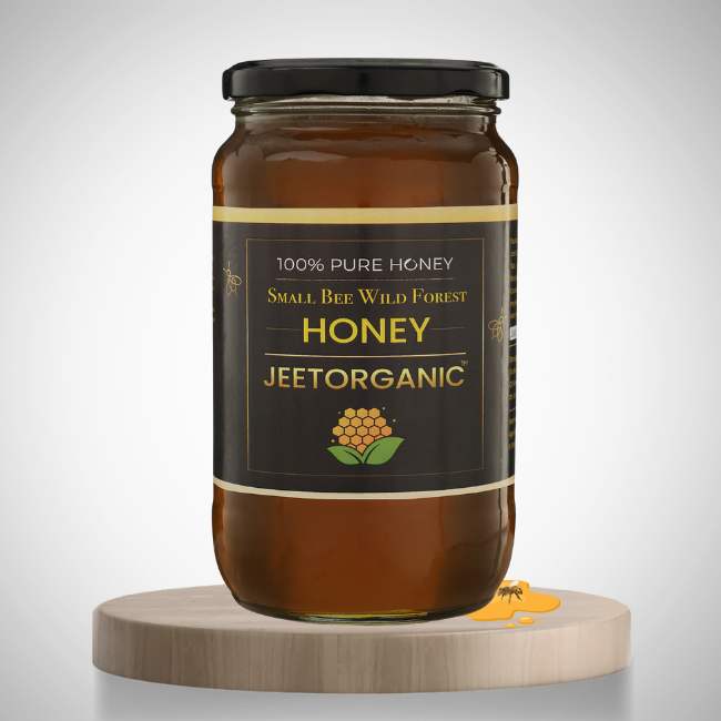 small bee wild forest organic honey by Jeetorganic